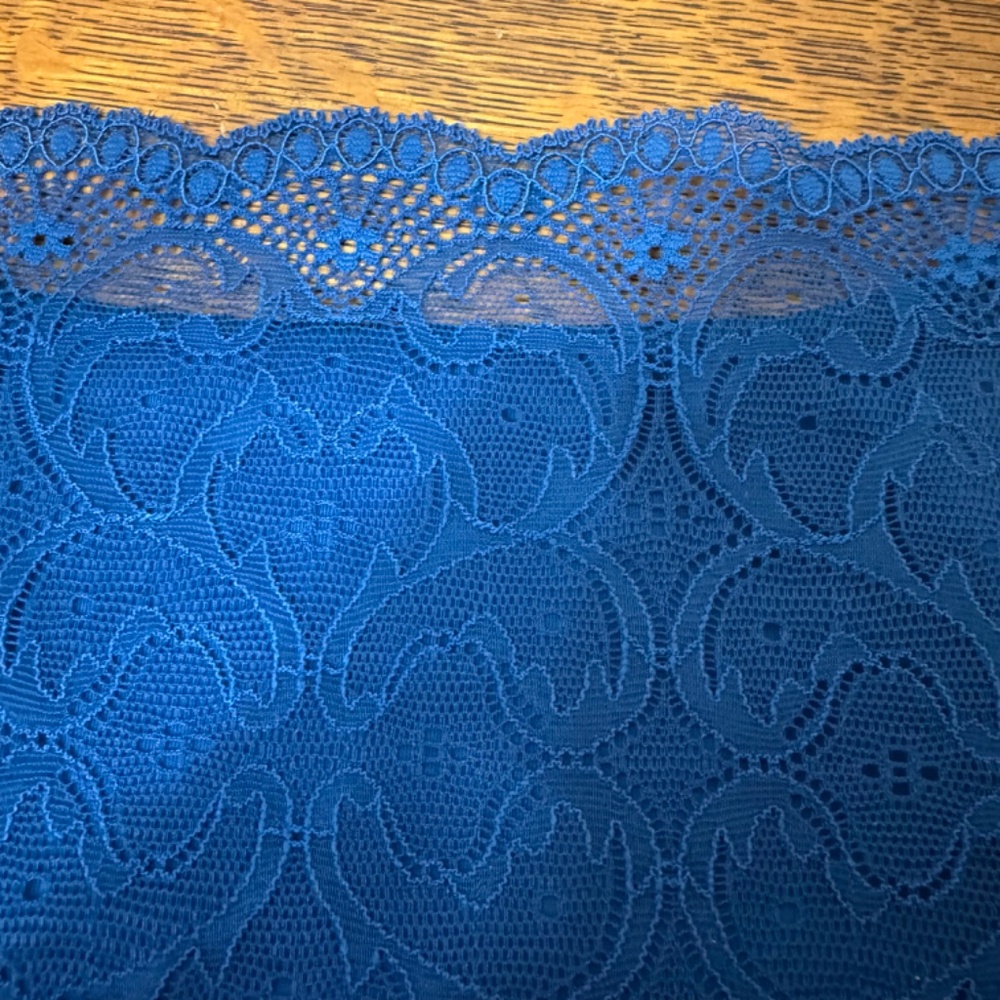 Jockey Teal Blue Slinky Cami Size Large - Picture 4 of 6